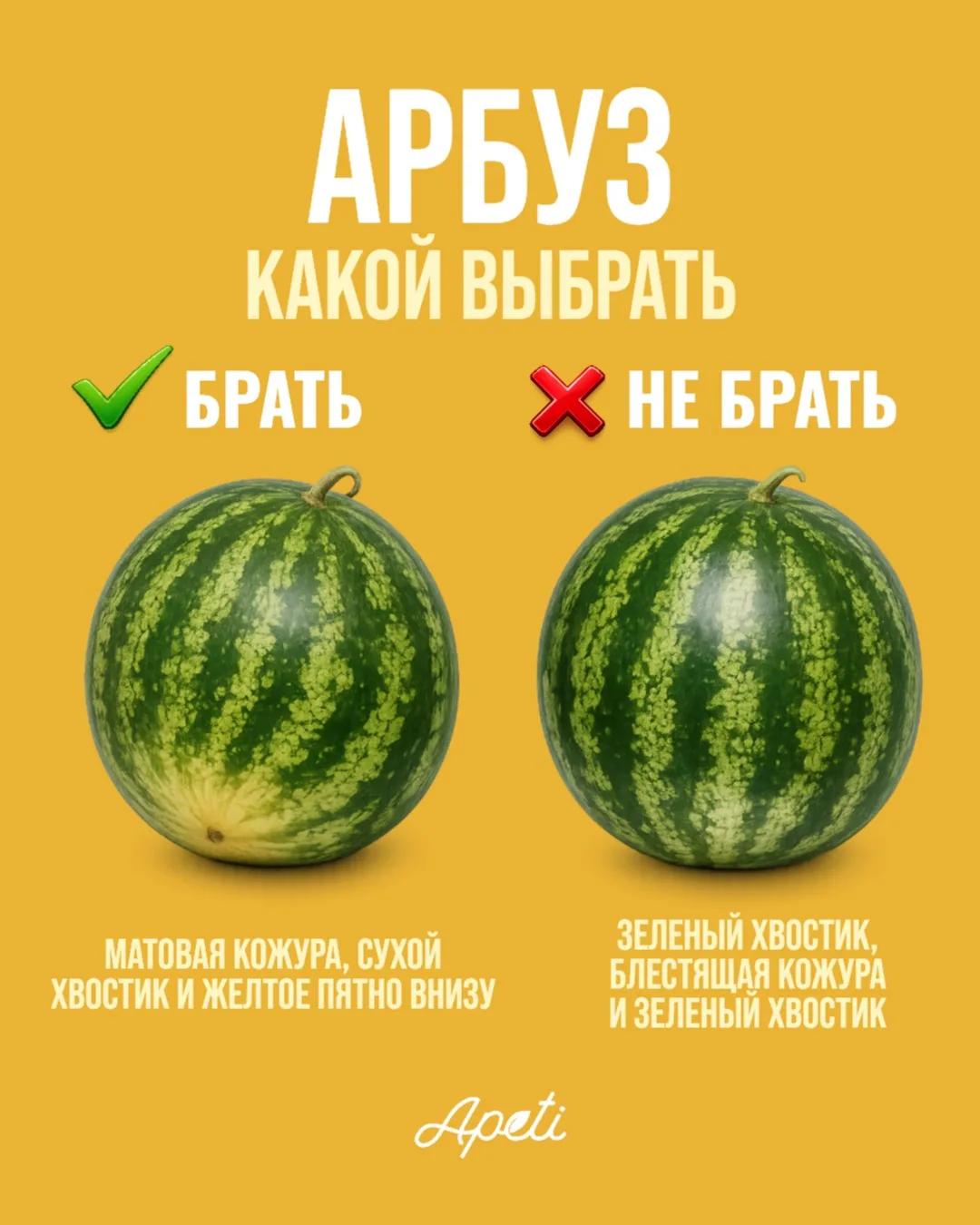 Подготовили для вас простую шпаргалку, чтобы каждый поход за фруктами заканчивался удач...