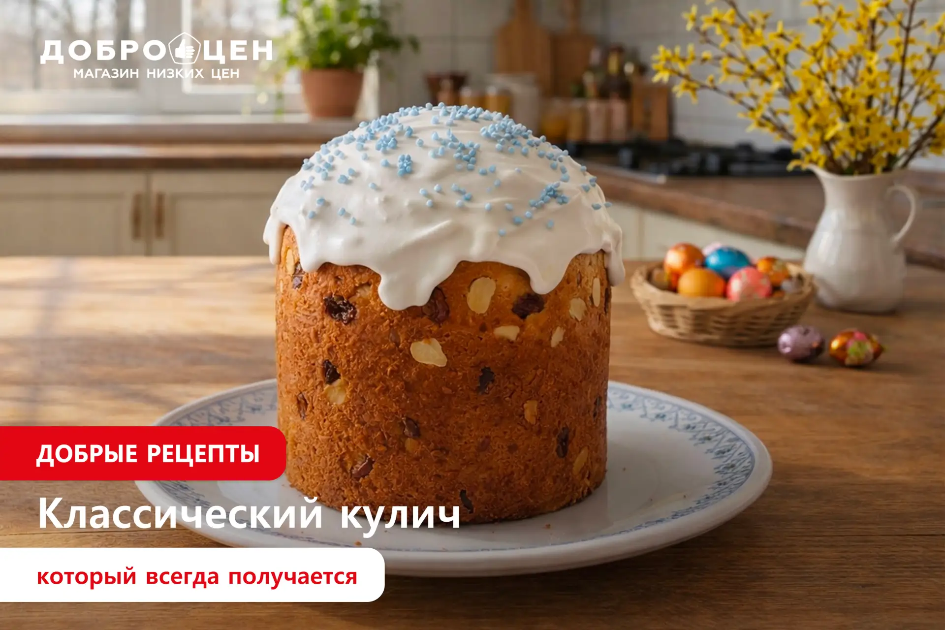 Есть рецепты, которые передаются из рук в руки и всегда получаются!  Тот самый классический кулич: п