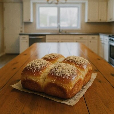 🥯 Булочки как в детстве — вкус школьной столовой и маминых забот!
Мягкие, ароматные, с повидлом вну