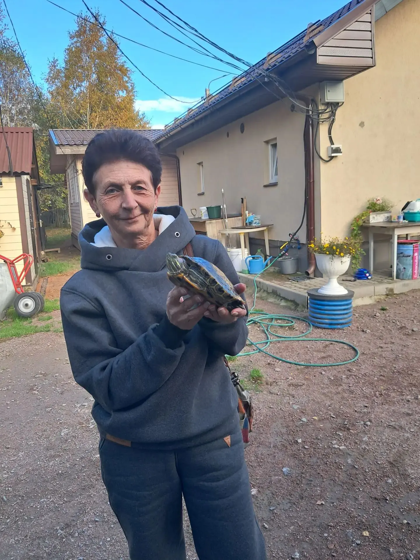 Забрали  из приюта домой  в опытные руки новенькую черепаху. Мы очень рады! Спасибо за ...