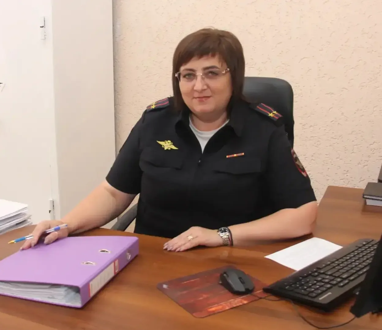 Татьяна Гончаренко - заместитель начальника отдела по делам несовершеннолетних ОМВД по ...