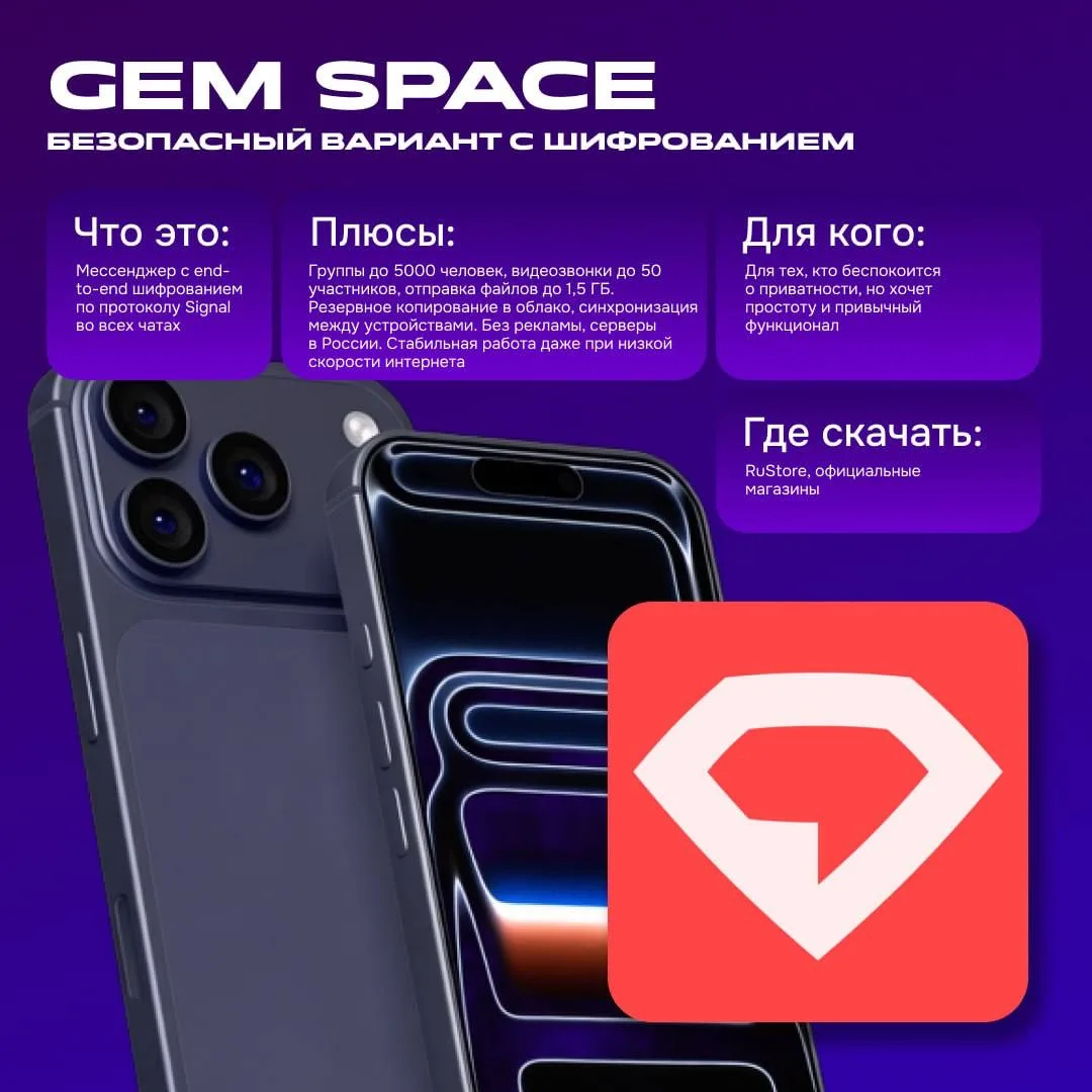 Восемь мессенджеров, которые работают в России без VPN.  Telegram могут полностью заблокировать 1 ап