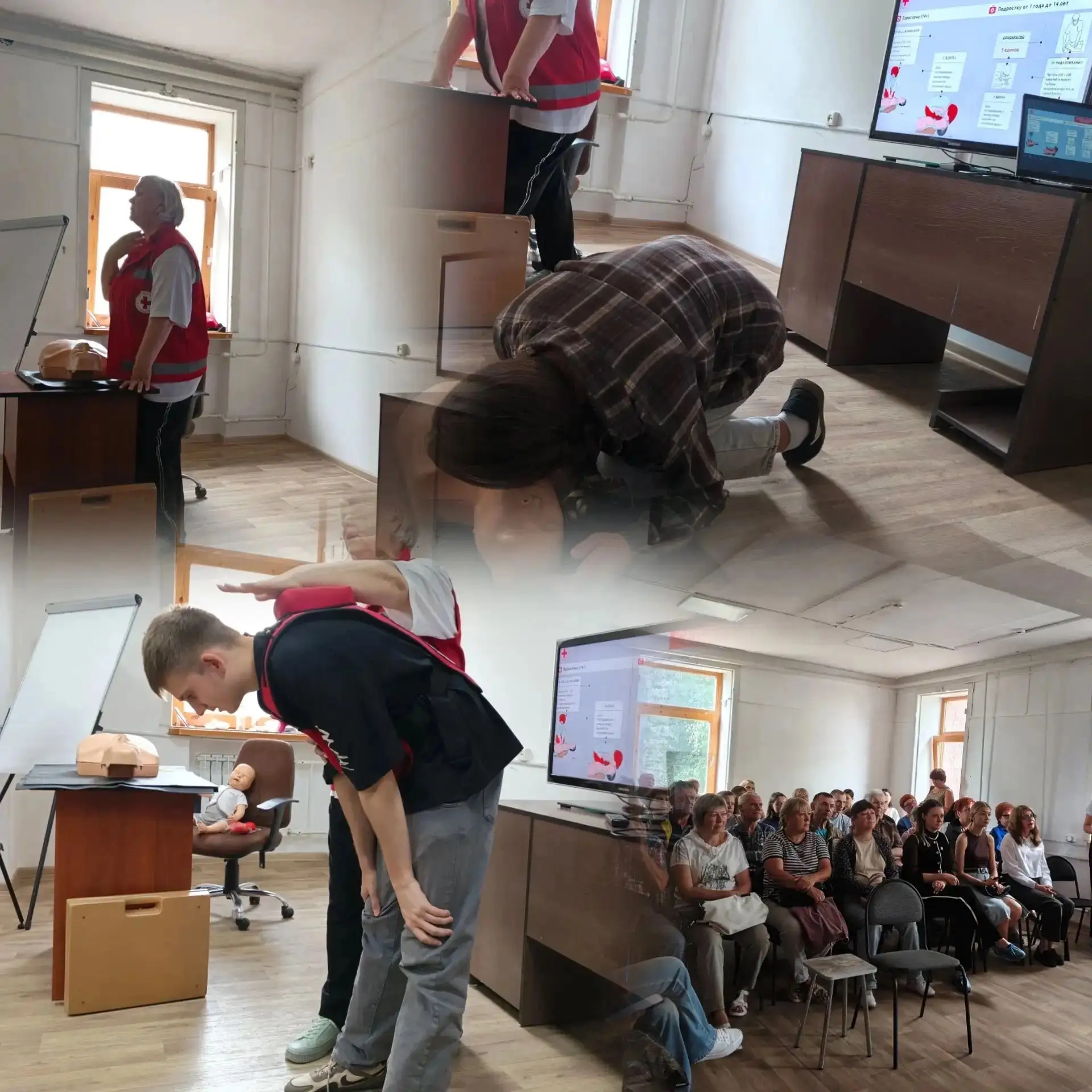 Работники спортивной школы олимпийского резерва прошли обучение по оказанию первой меди...