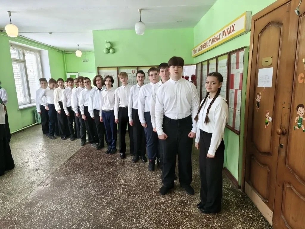 СМОТР СТРОЯ И ПЕСНИ 🇷🇺  На прошлой неделе в нашей школе № 26 прошел традиционный Смотр строя и песни