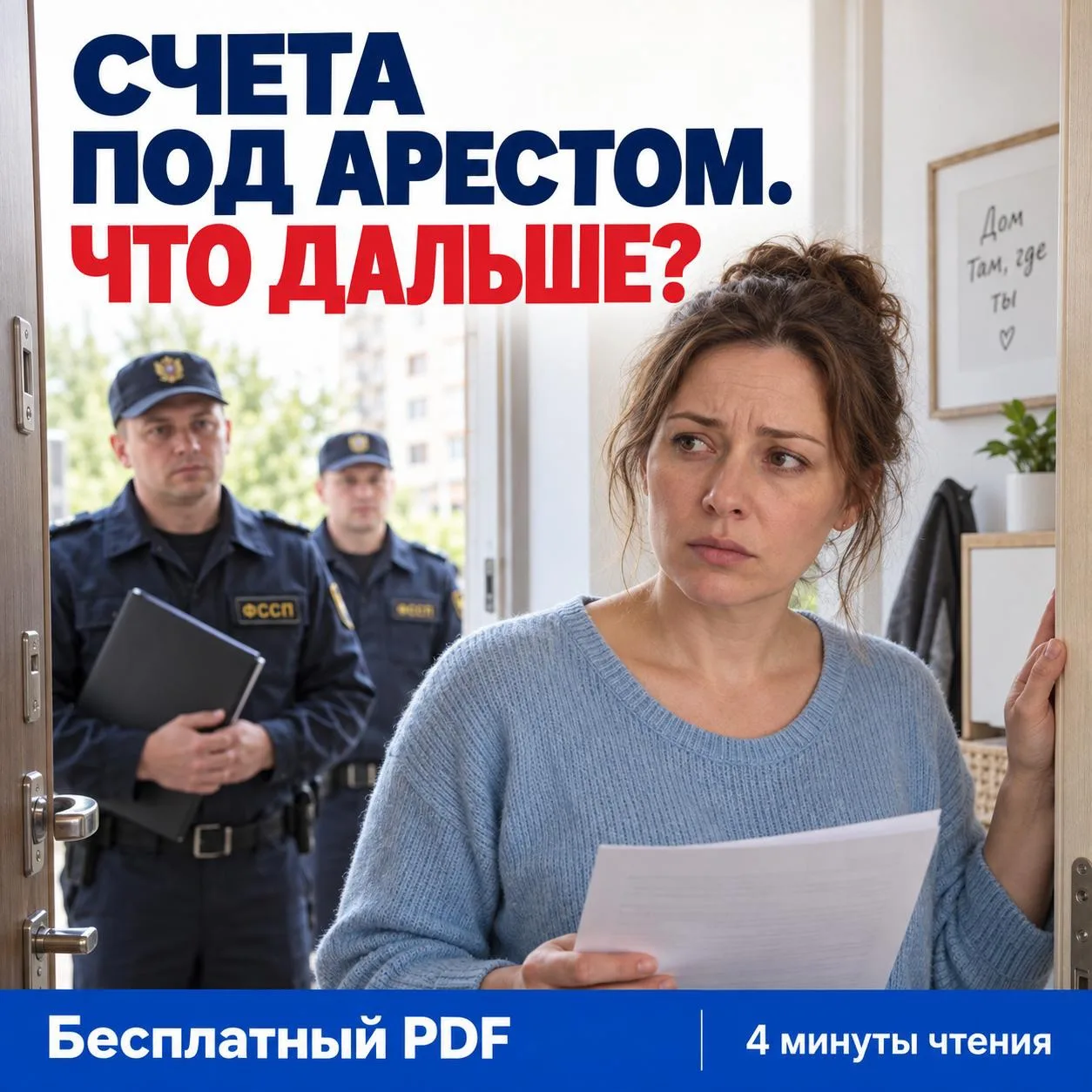 ⚖️ Приставы арестовали счета? Взыскание идёт по расписанию — узнайте, какой этап у вас ...