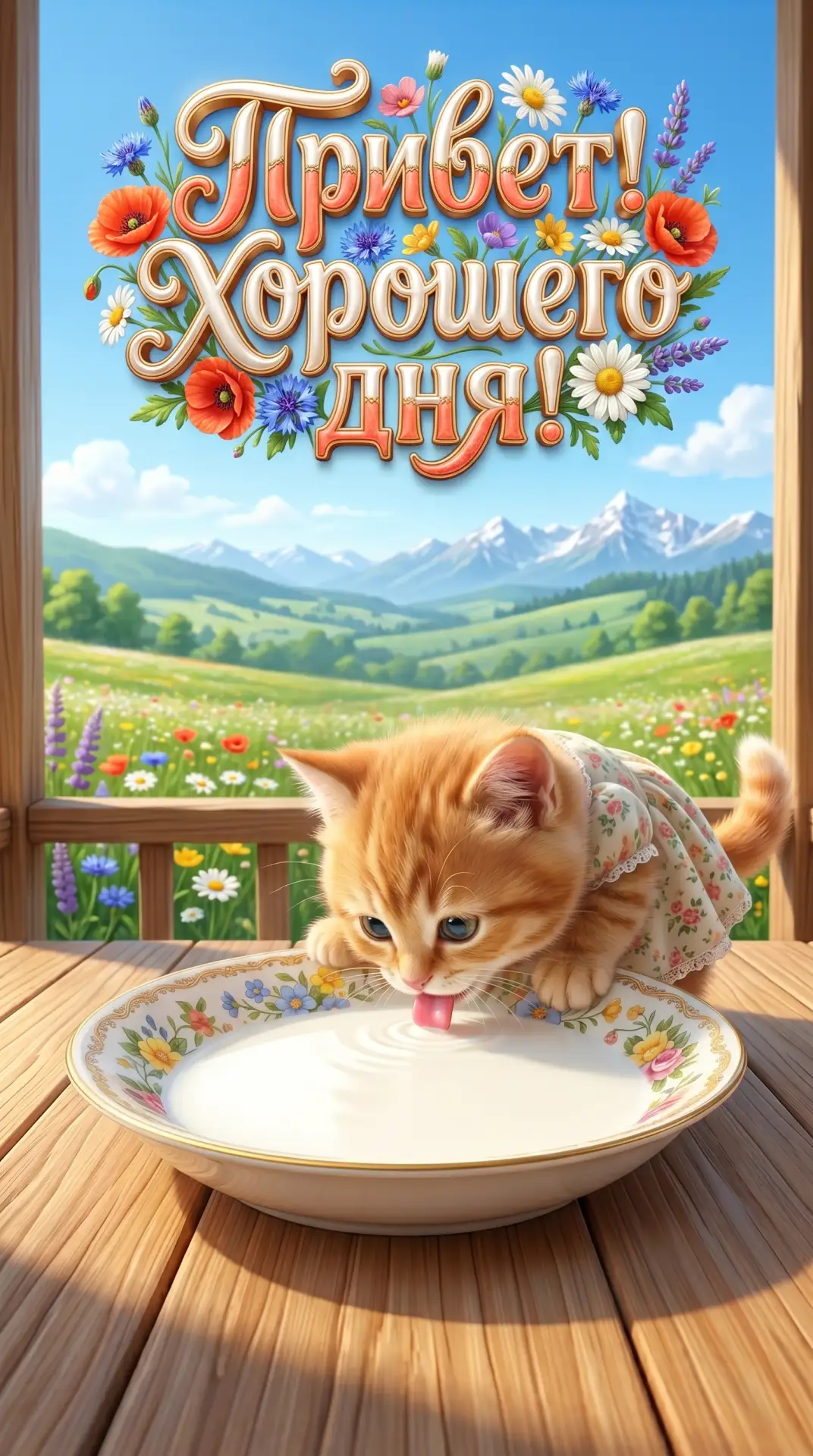 Привет Хорошего дня 🦋  Лучшие ОТКРЫТКИ в MAX!                                                      
