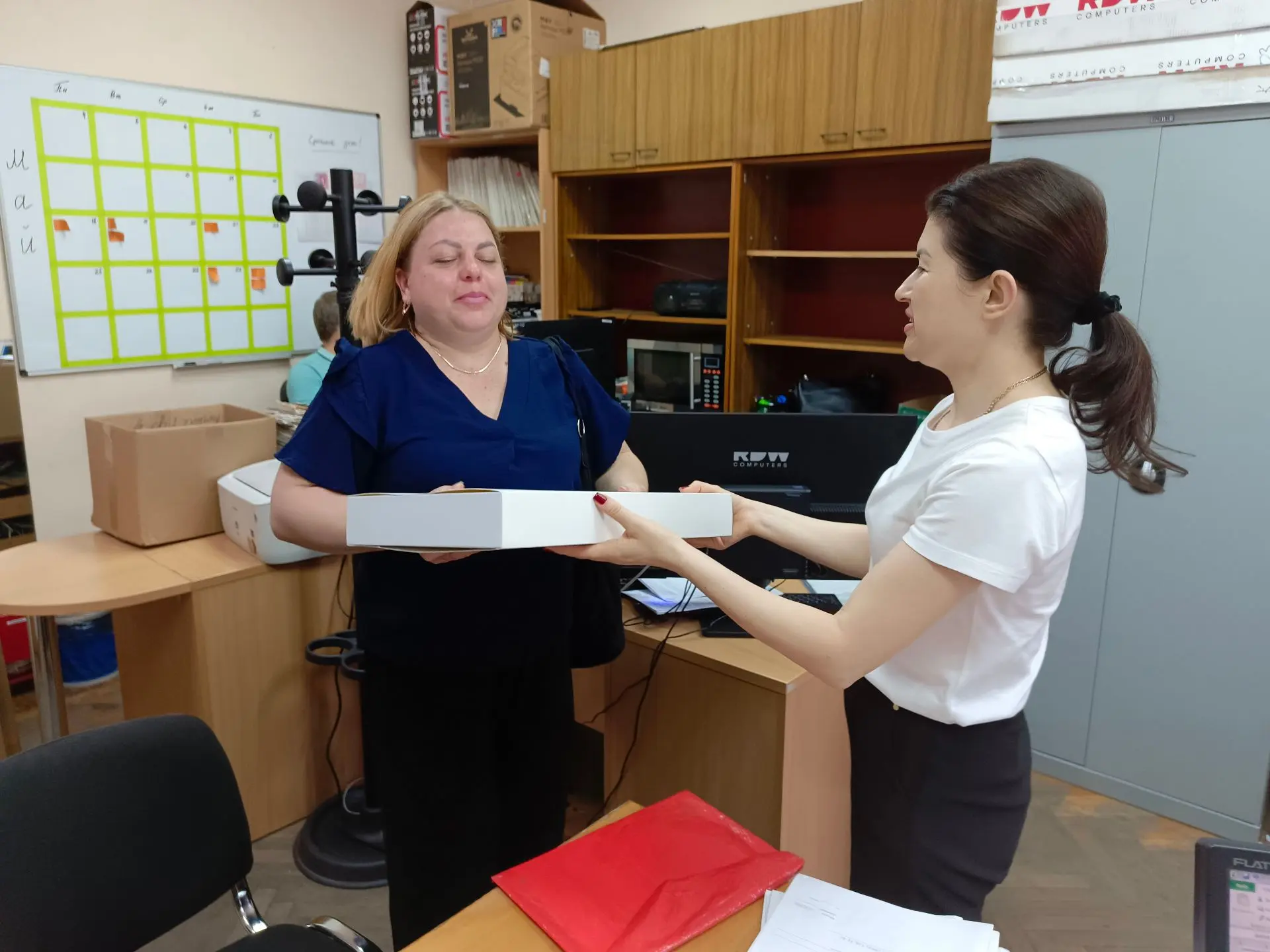 В филиале № 10 ГКУ ЛНР «РЦСЗН» в Антрацитовском м. о. производится выдача  технических средств реаби