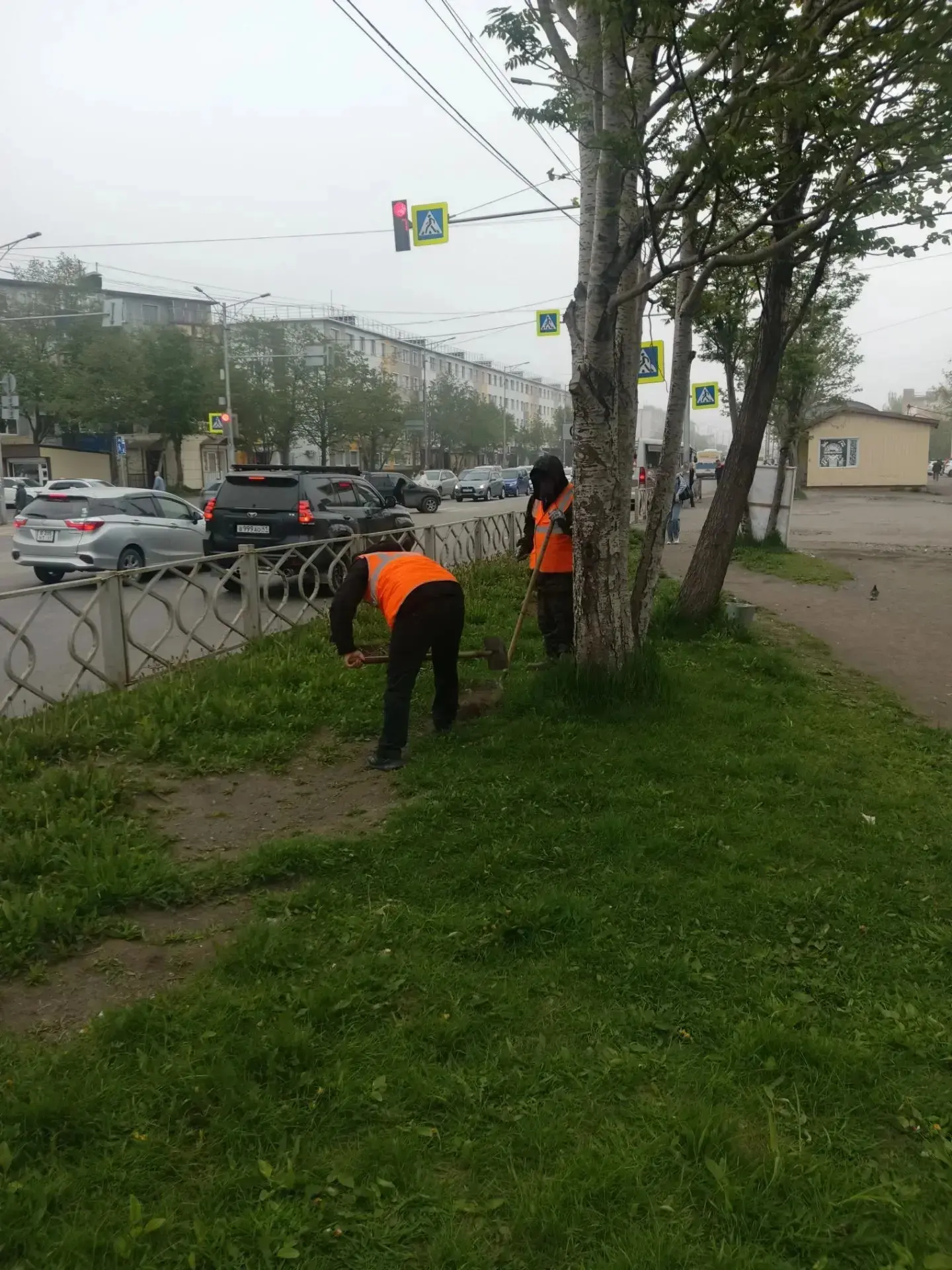 Город день за днем
 
15 июня 2026 года
 
Подрядные организации проводят работы по содержанию городск