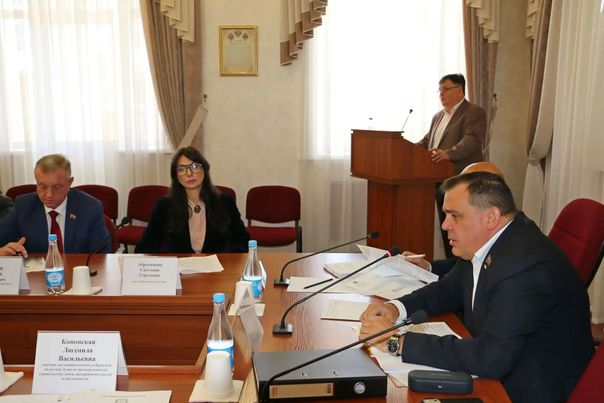 ✅На заседании комитета по промышленности, строительству, связи, предпринимательству и с...