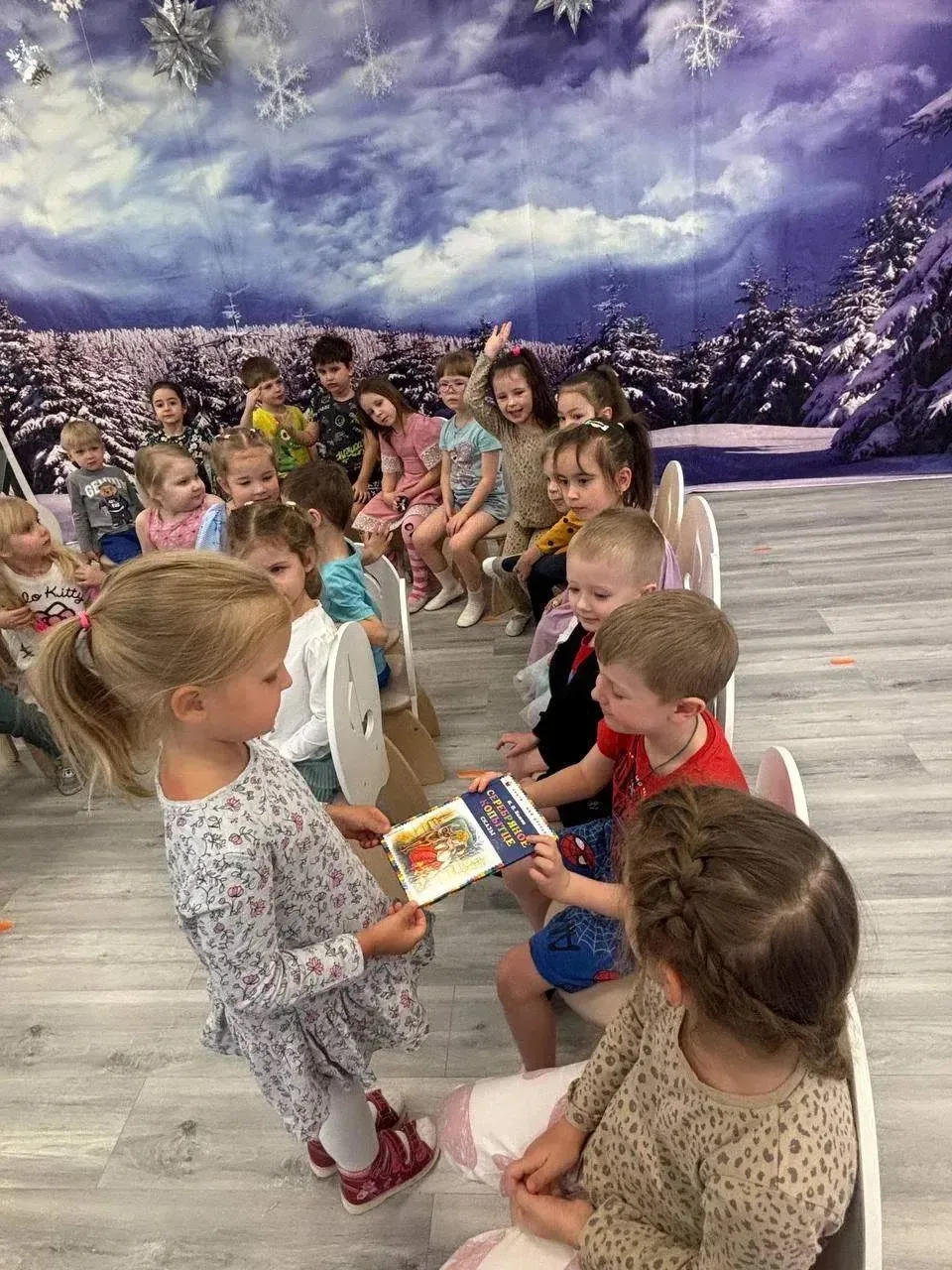 13 февраля, в Международный день книгодарения, в наших дошкольных группах воцарилась волшебная атмос