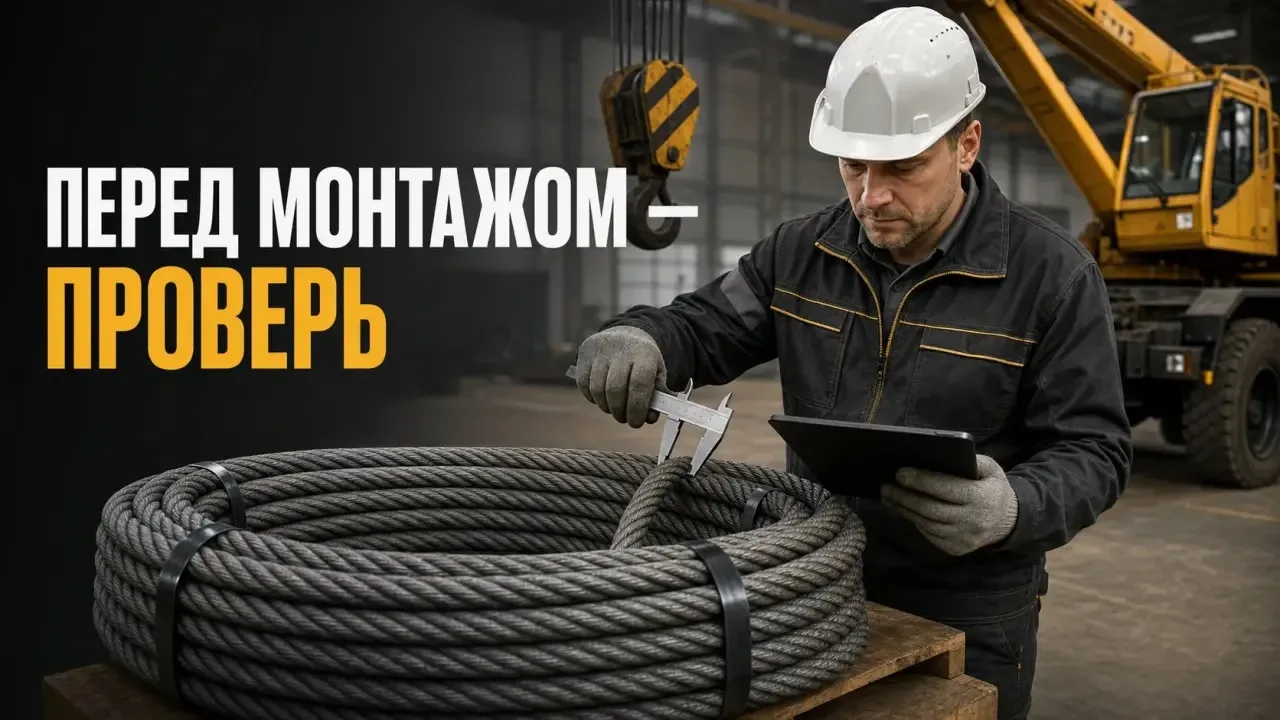 Перед установкой каната: что проверить заранее