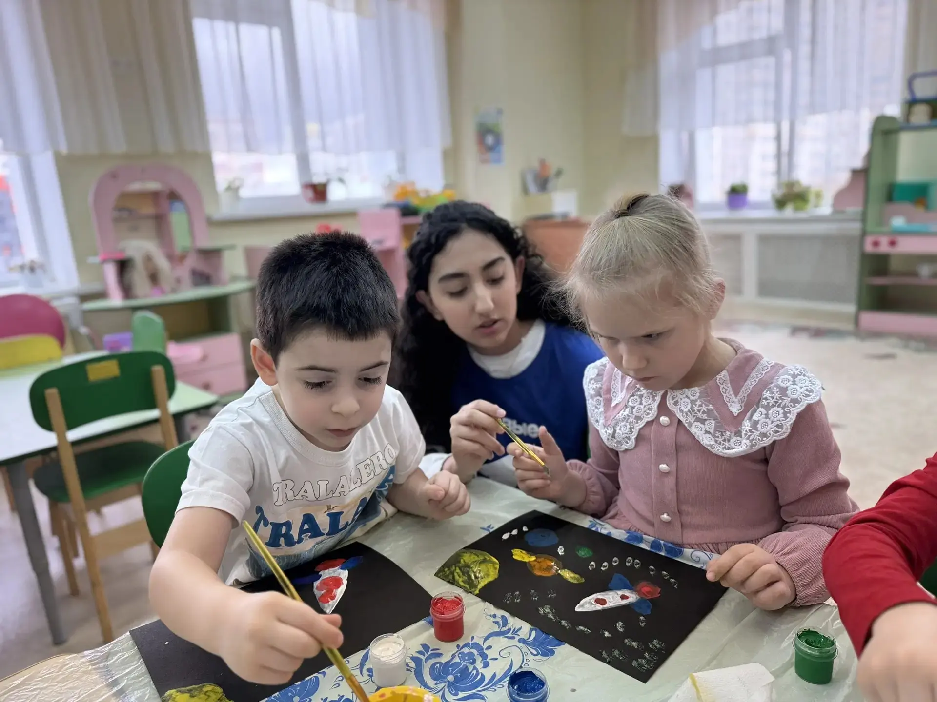 🚀В честь Дня космонавтики активисты первичного отделения «Движение Первых» совместно с воспитателями