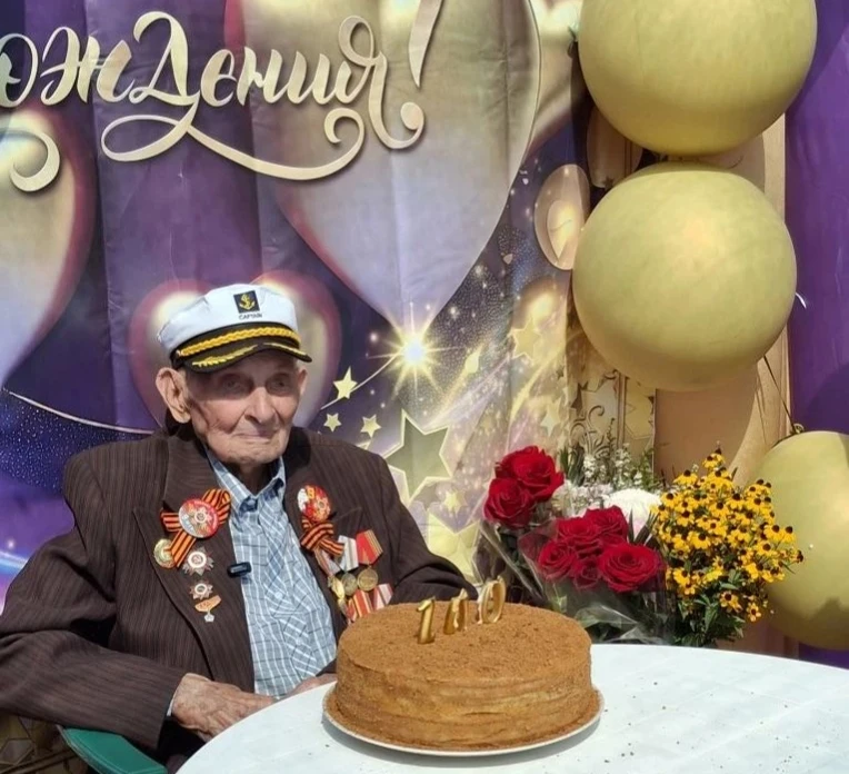 🎂Нашему дорогому ветерану Великой Отечественной войны Нижникову Виктору Павловичу 100 ...