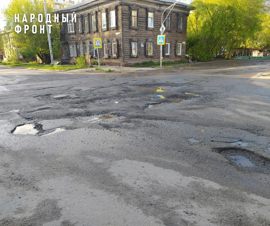 Самая перекопанная улица в Томске! Томичи снова жалуются на состояние многострадальной дороги по Гер