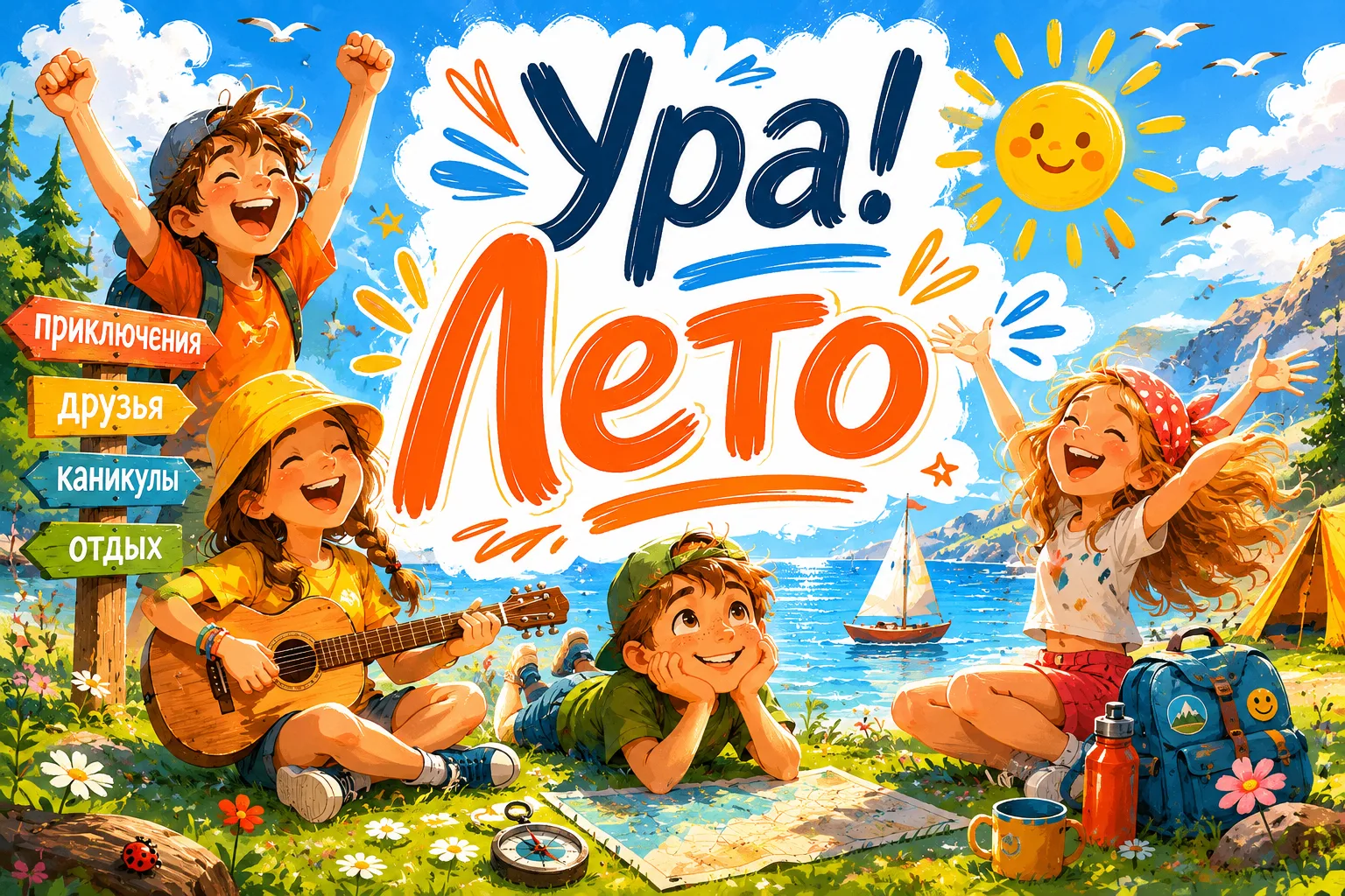 💃💥Ура! Лето!