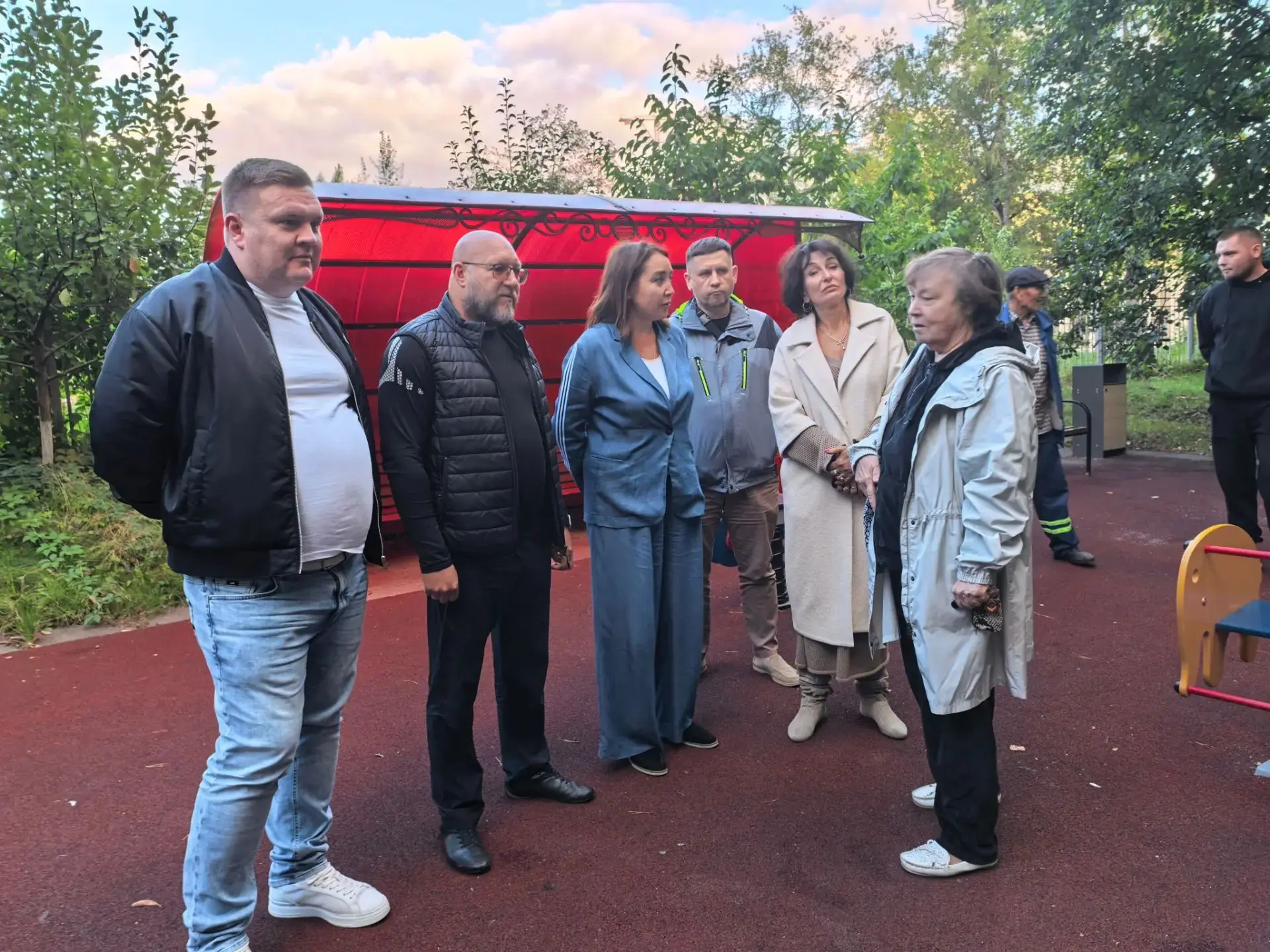 ◽️В Марьиной Роще состоялся обход территории района главой управы Александрой Фадеевой ...