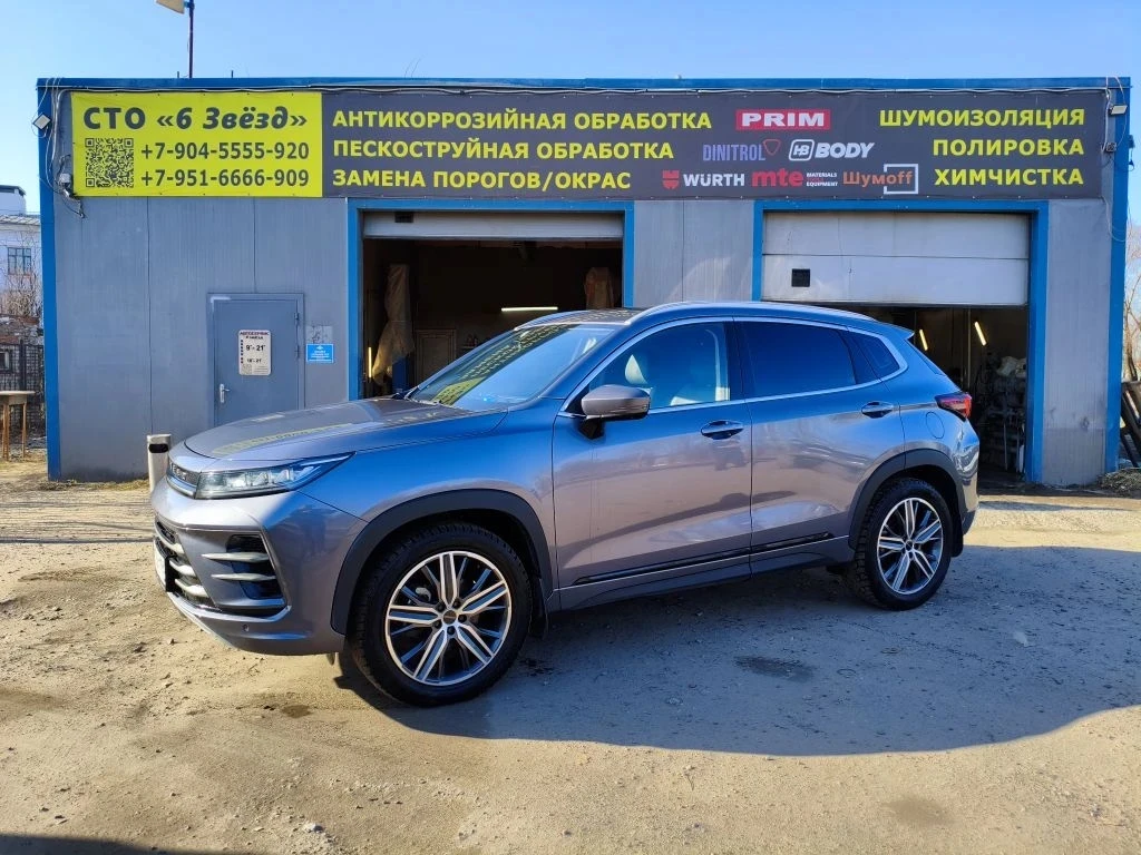 Exeed LX пережил 2 зимы в Питере без антикоррозийной обработки и заржавел. Практически ...