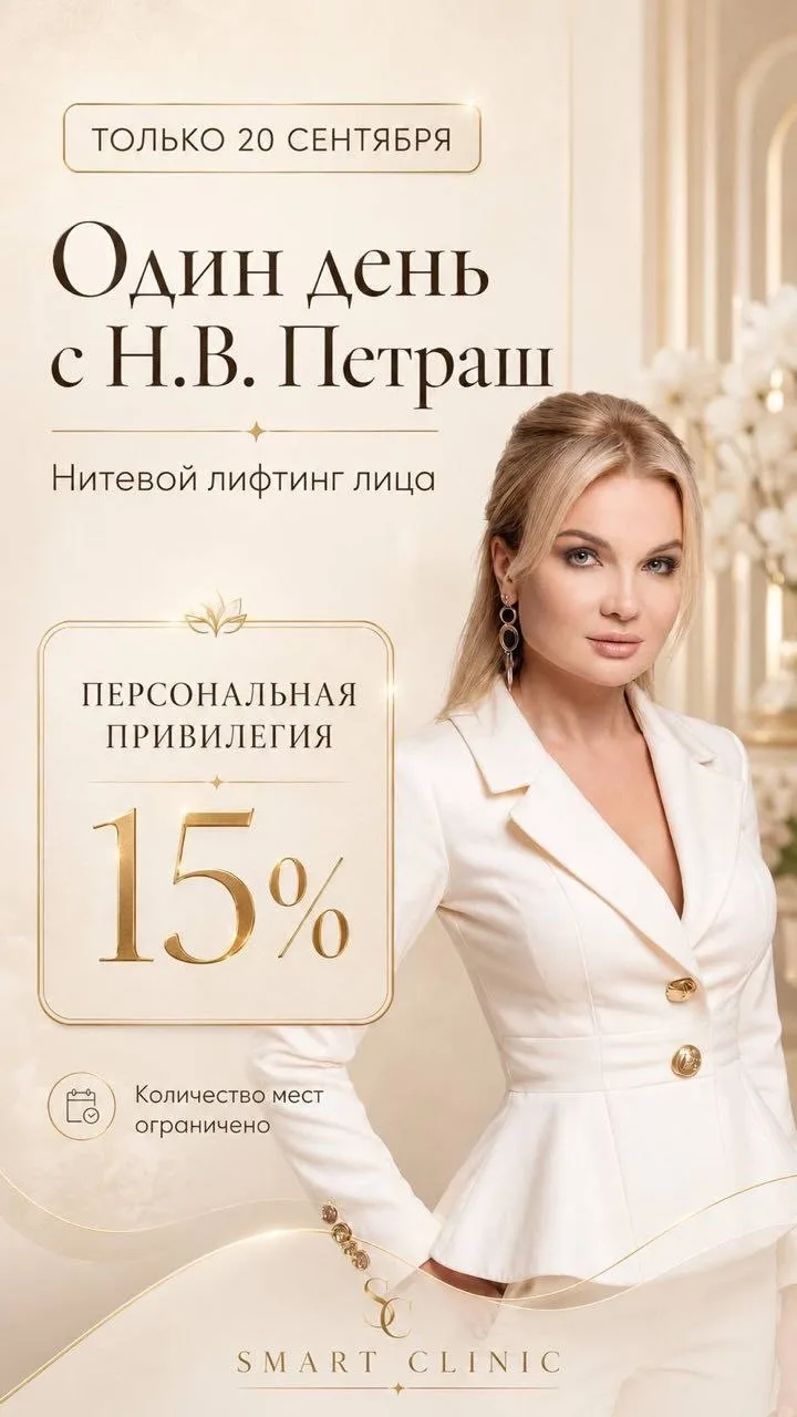 НИТЕВОЙ ДЕНЬ В SMART CLINIC — 20 СЕНТЯБРЯ
