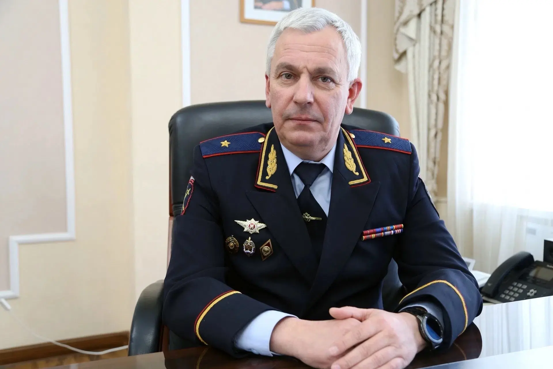 Поздравление министра внутренних дел по Республике Алтай Дмитрия Трощилова с Днём России!🇷🇺