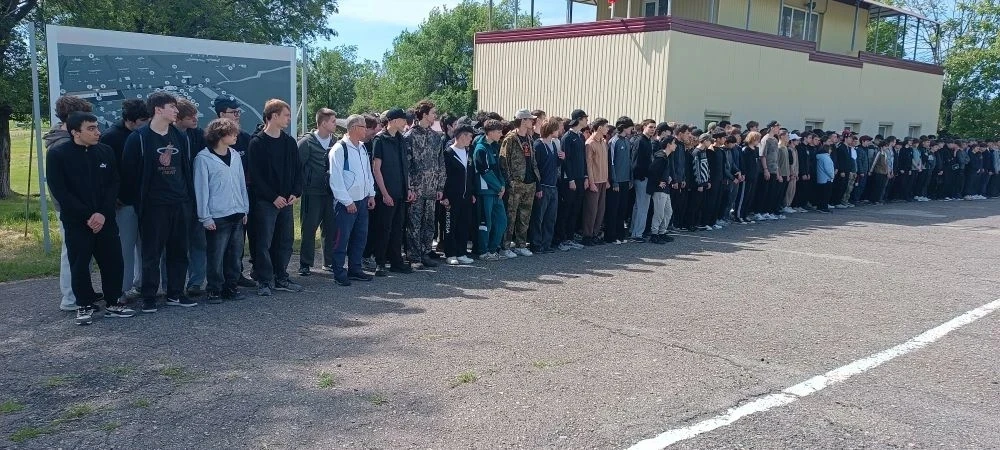Практические стрельбы в рамках допризывной подготовки