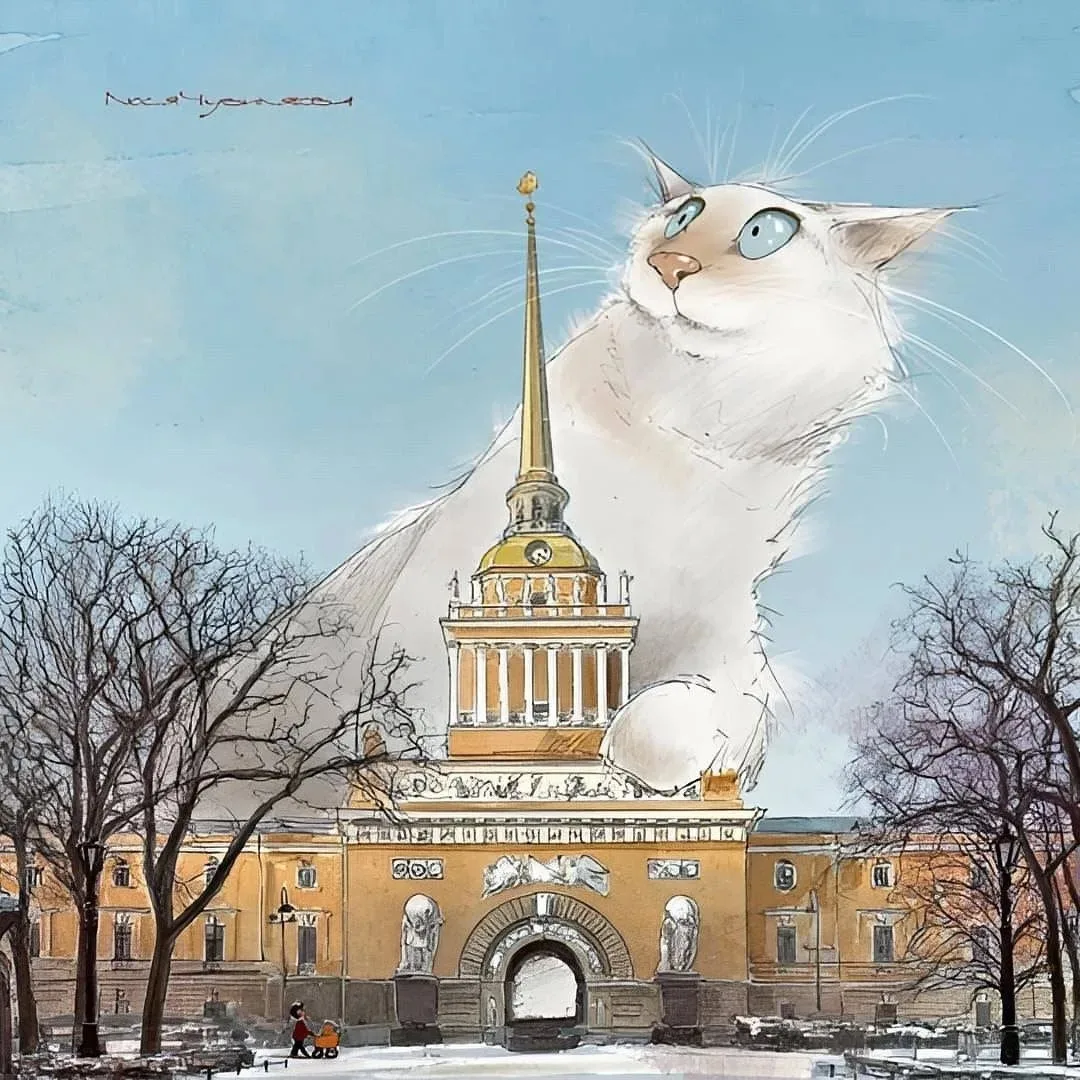 Продолжаем рубрику "Лучшее о Петербурге" !  Художница Люся Чувиляева , безусловно, как художник,  оч