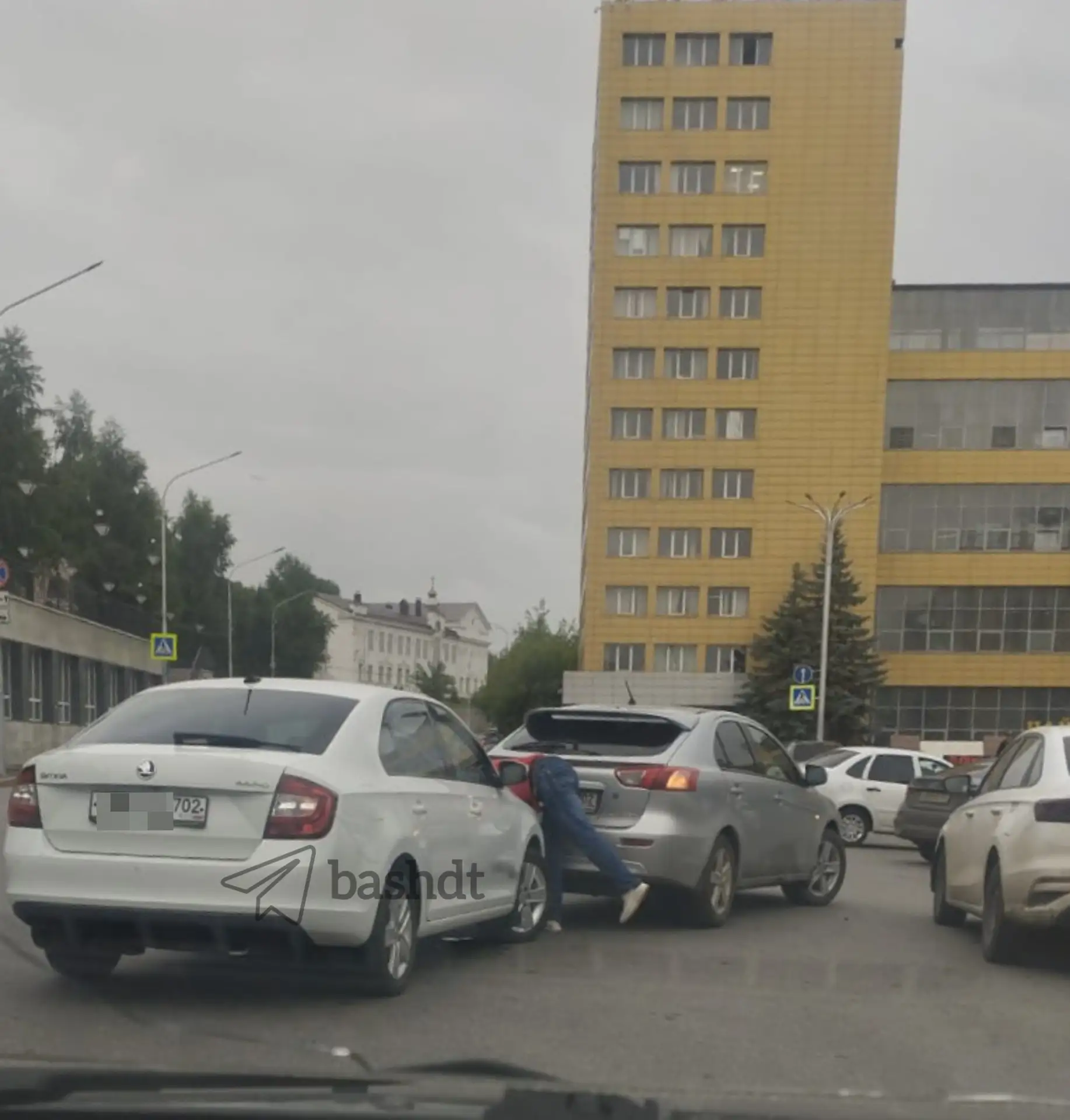 ЖД вокзал Уфа ДТП