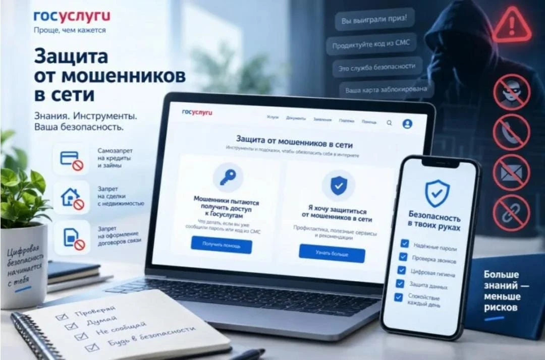 ‼️Информационно-справочные материалы по жизненной ситуации «Защита от мошенников в сети»‼️