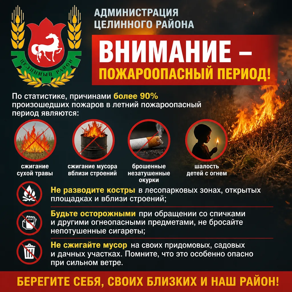 Внимание-пожароопасный период!