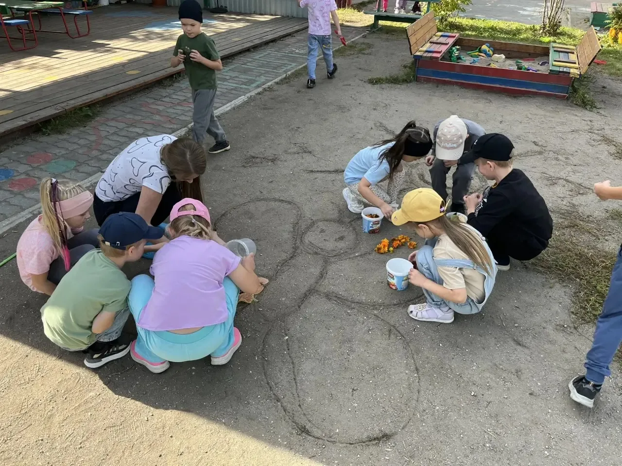 🌸 Осенняя прогулка с творчеством 🦋☀️