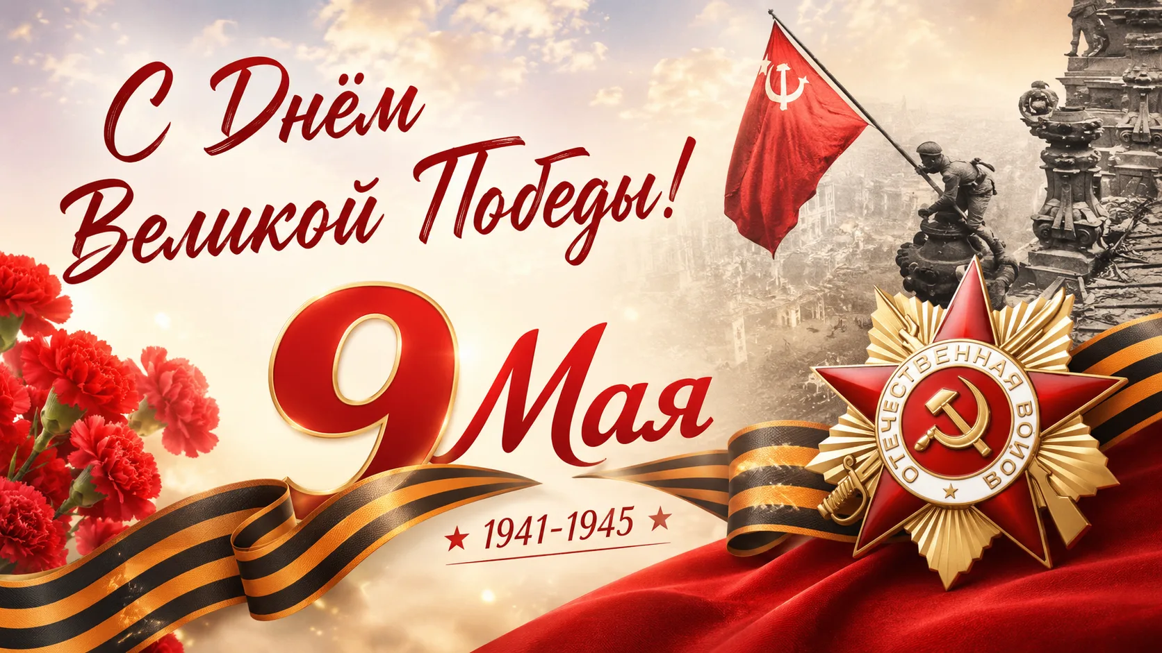 С Днём Великой Победы!
