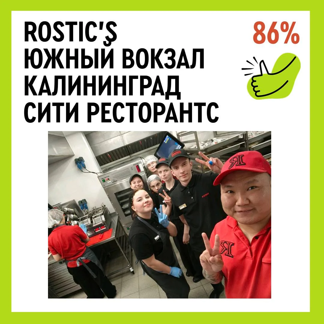 Команды ресторанов, которые получили оценку А в РОСТ 2.0. Часть 2 ⚡