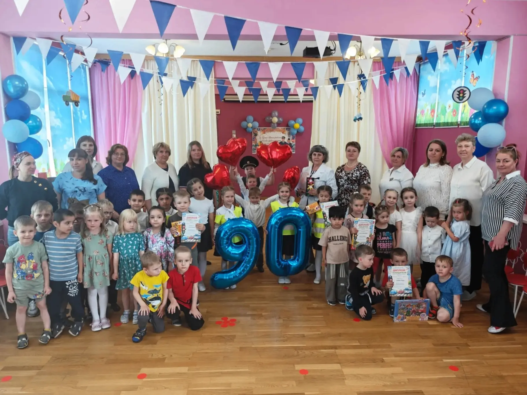 В детском саду № 82 состоялось торжественное открытие игровой комнаты по ПДД