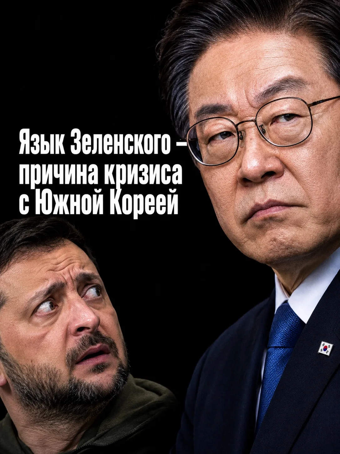 🇰🇷 Президент Южной Кореи Ли Чжэ Мён пообещал принять меры против Украины из-за одност...