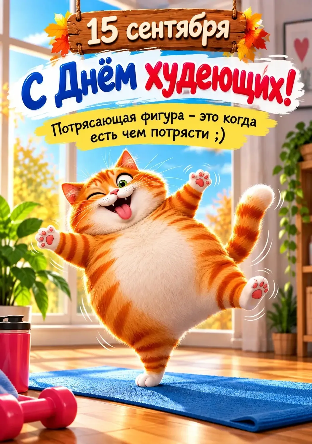 ✨ С Днём худеющих! 💐