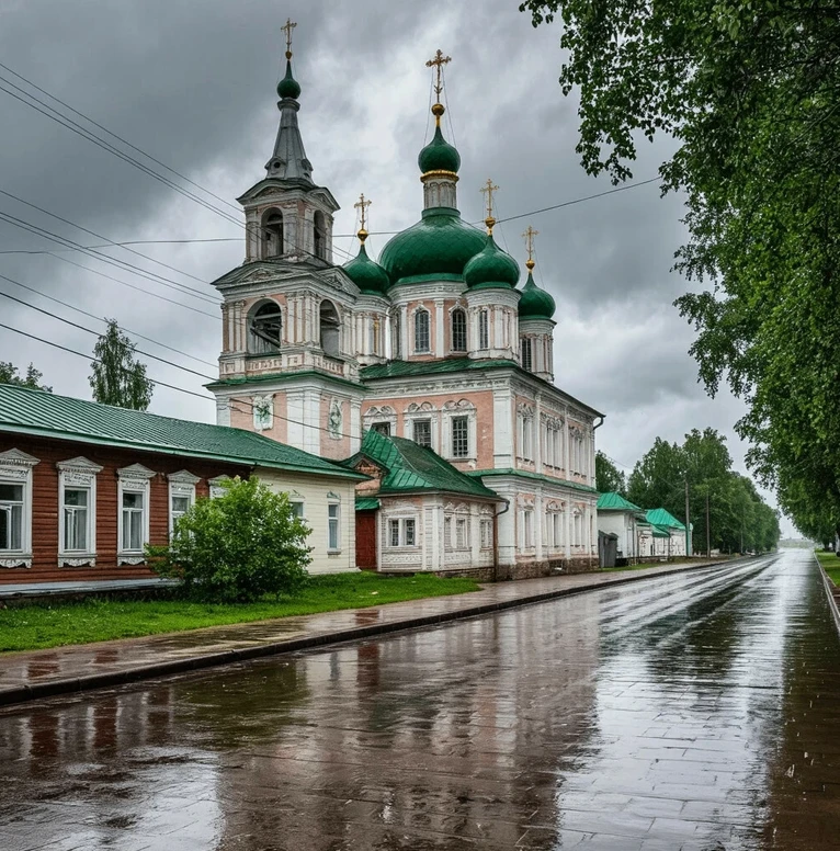Циклон, который в понедельник заливал дождями Архангельскую область, минуя Вологодскую,...
