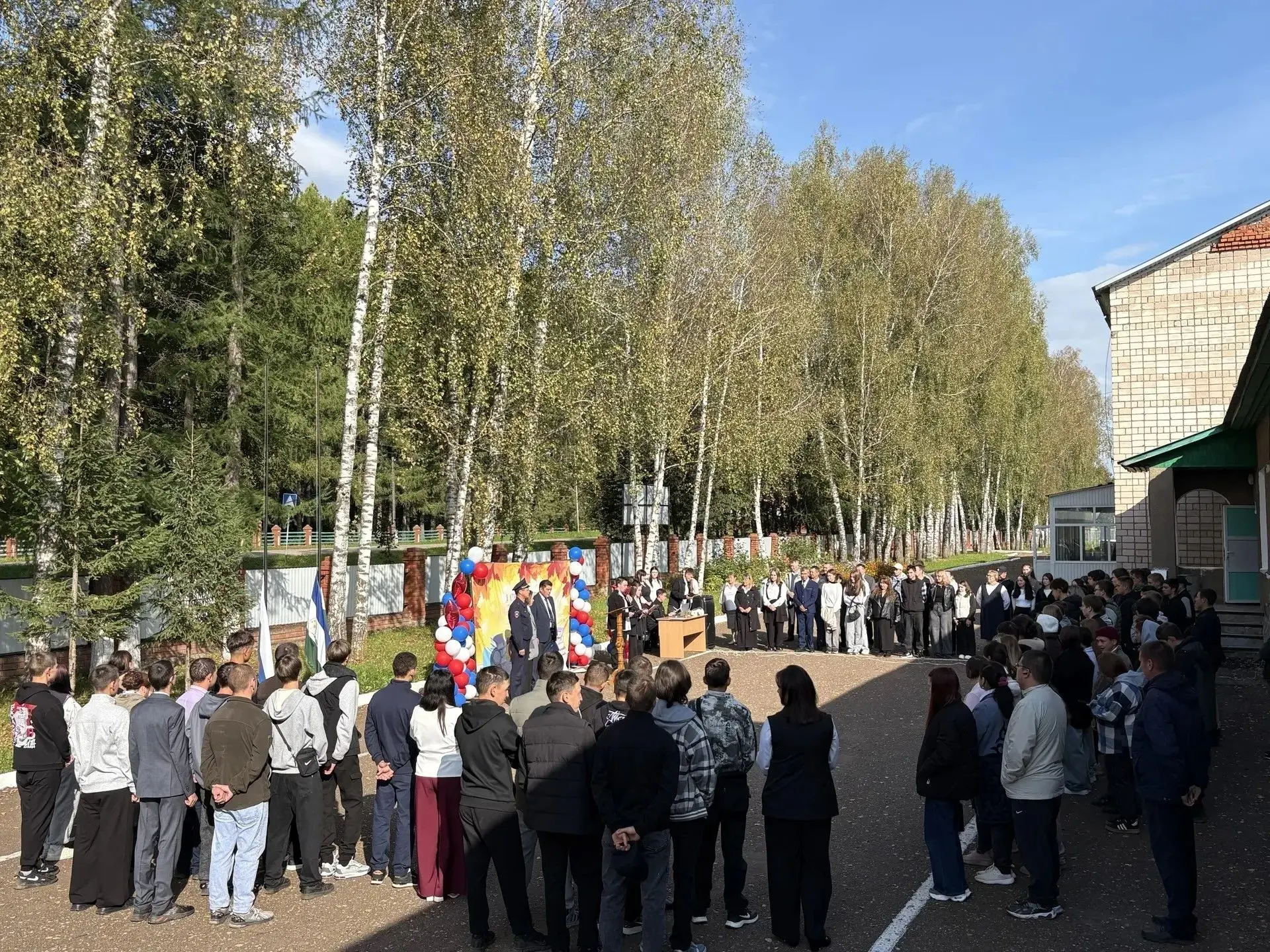 Мишкинский агропромышленный колледж встретил первокурсников