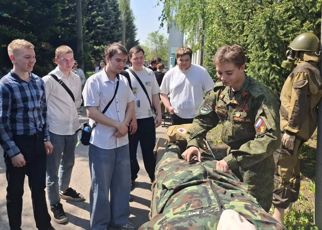 ⭐ 7 мая студенты и преподаватели Электротехнического стали участниками митинга-концерта, посвящённог
