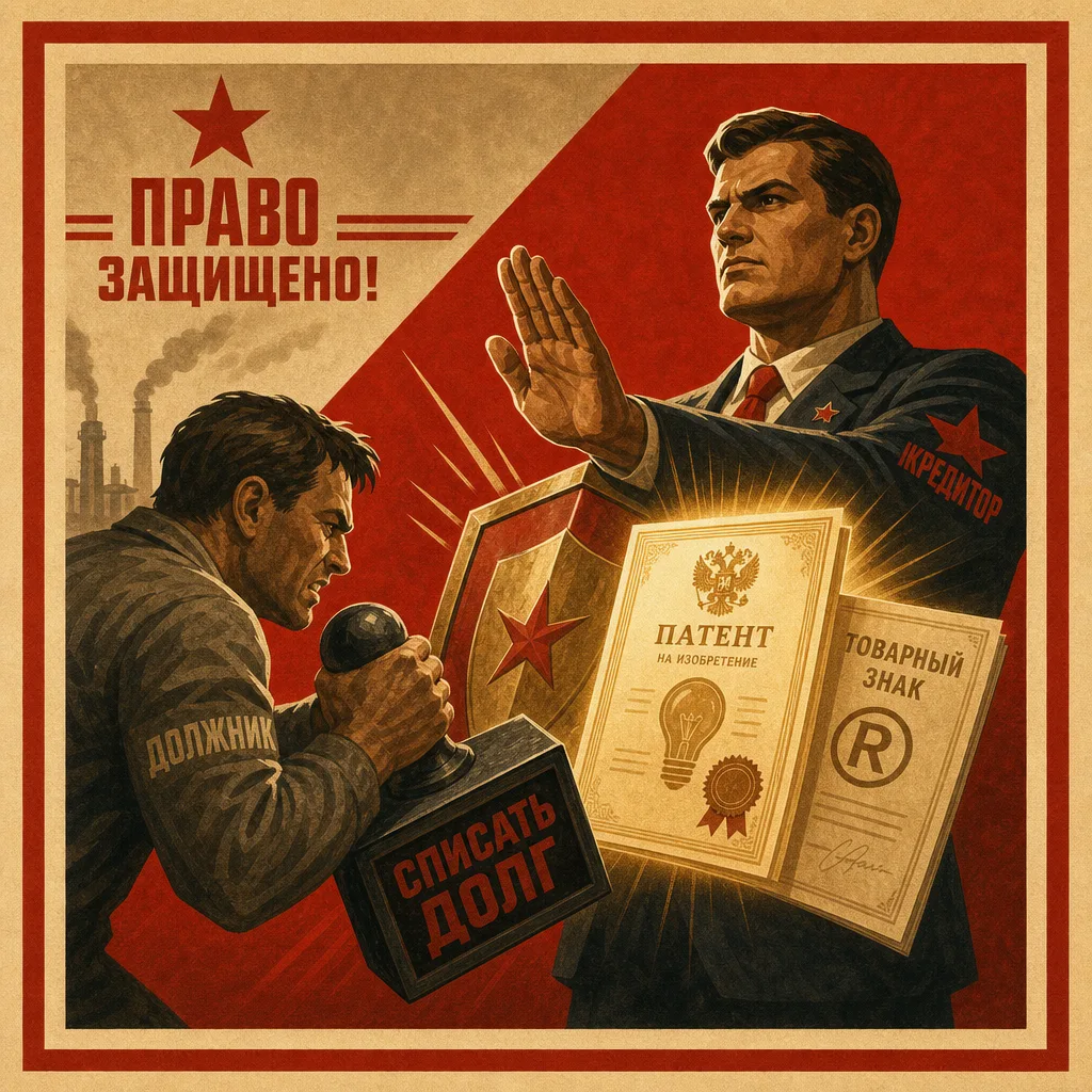 Патент в залоге: должнику закрывают удобный путь к обнулению

Есть старая должниковая хитрость. Отда