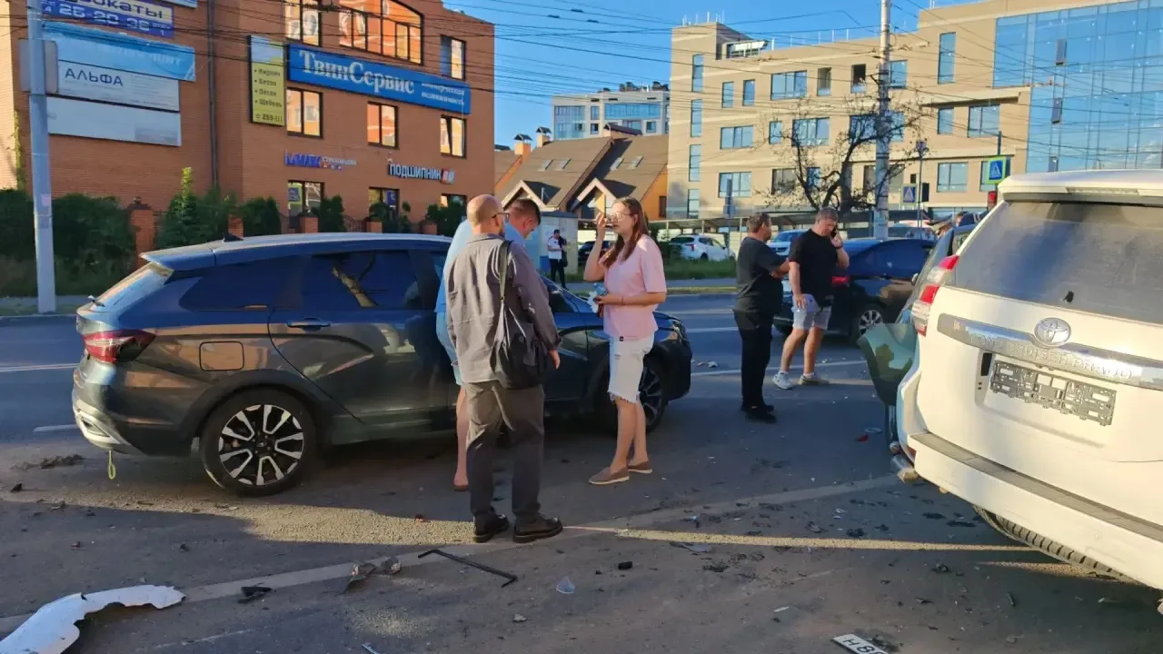 Массовое ДТП в Туле устроил бывший начальник Советского РОВД