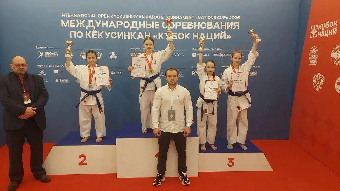 🥋В нашей школе учится очень талантливая и спортивная девочка, Настя. Недавно она участвовала в Между
