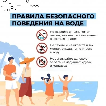 правила безопасного поведения во время отдыха у воды.

ГУ МЧС России по Чеченской Республике напомин