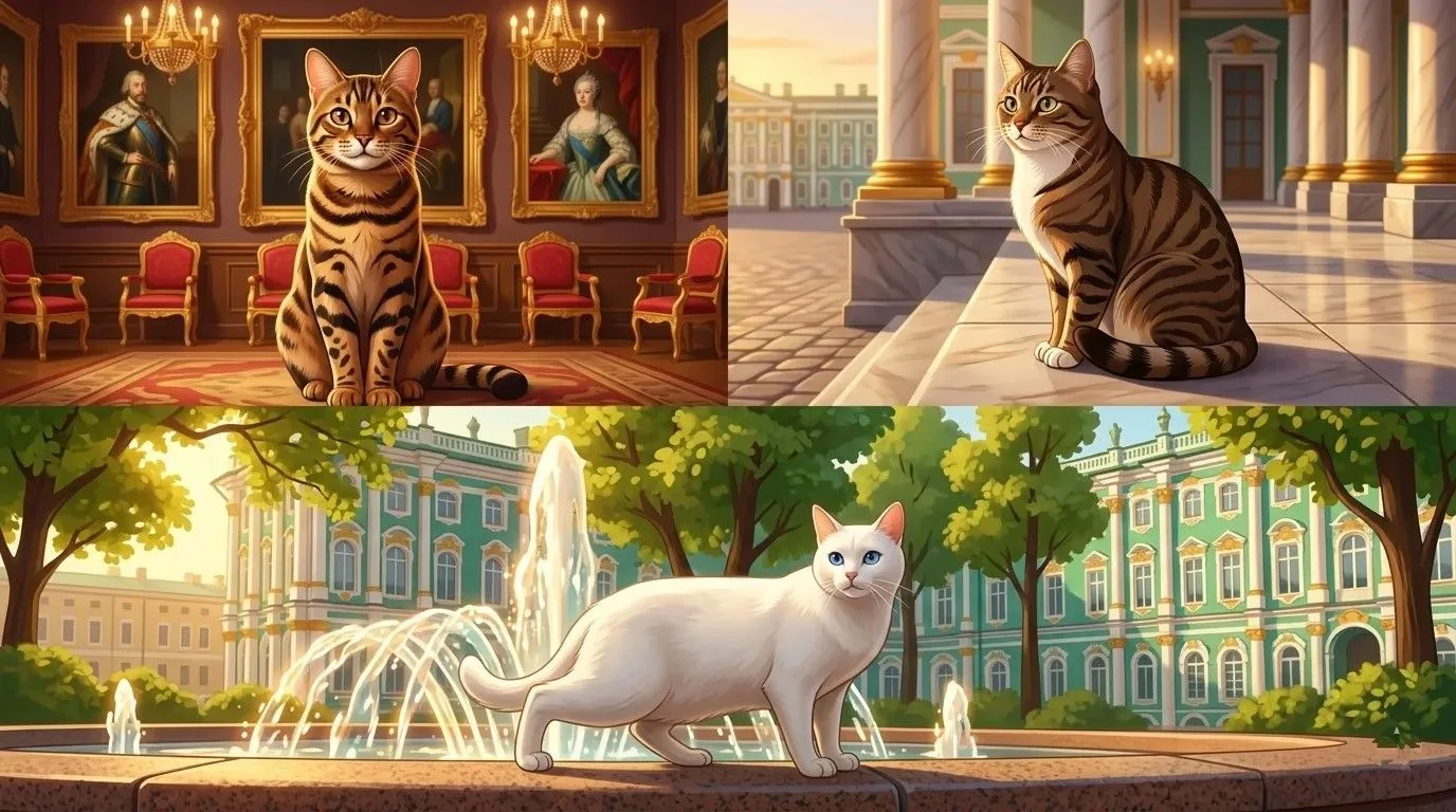 ​🐾 Завтра — самый мурчащий праздник Петербурга! 🐾​Дорогие родители! Знаете ли вы, кто...