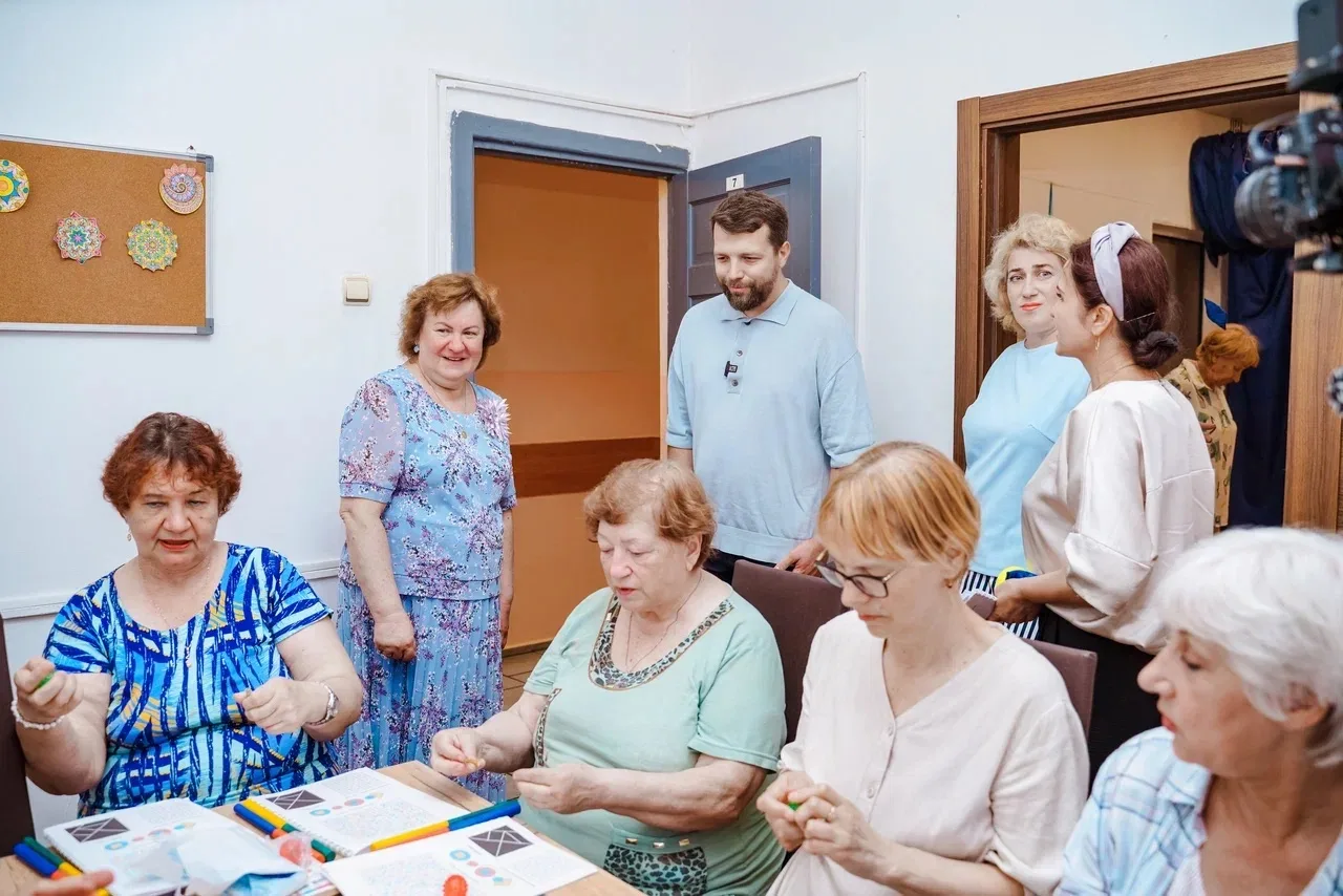 С рабочим визитом социальный центр «Орехово-Зуевский» посетил заместитель министра социального разви