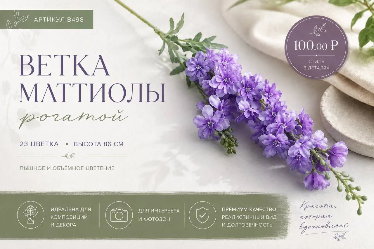 🌸 Для  стильного декора и композиций!