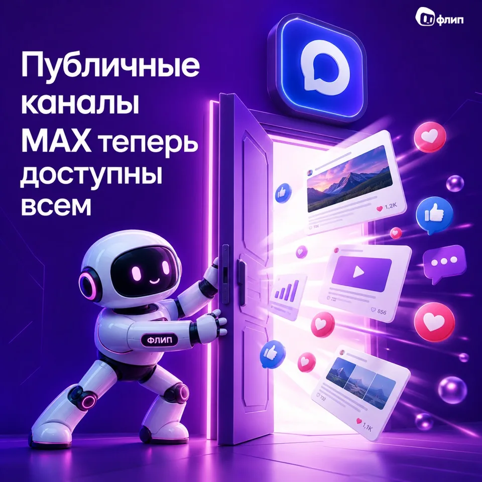 🗣 В MAX стало проще запустить свой канал

Хорошая новость для тех, кто хочет делиться новостями с а