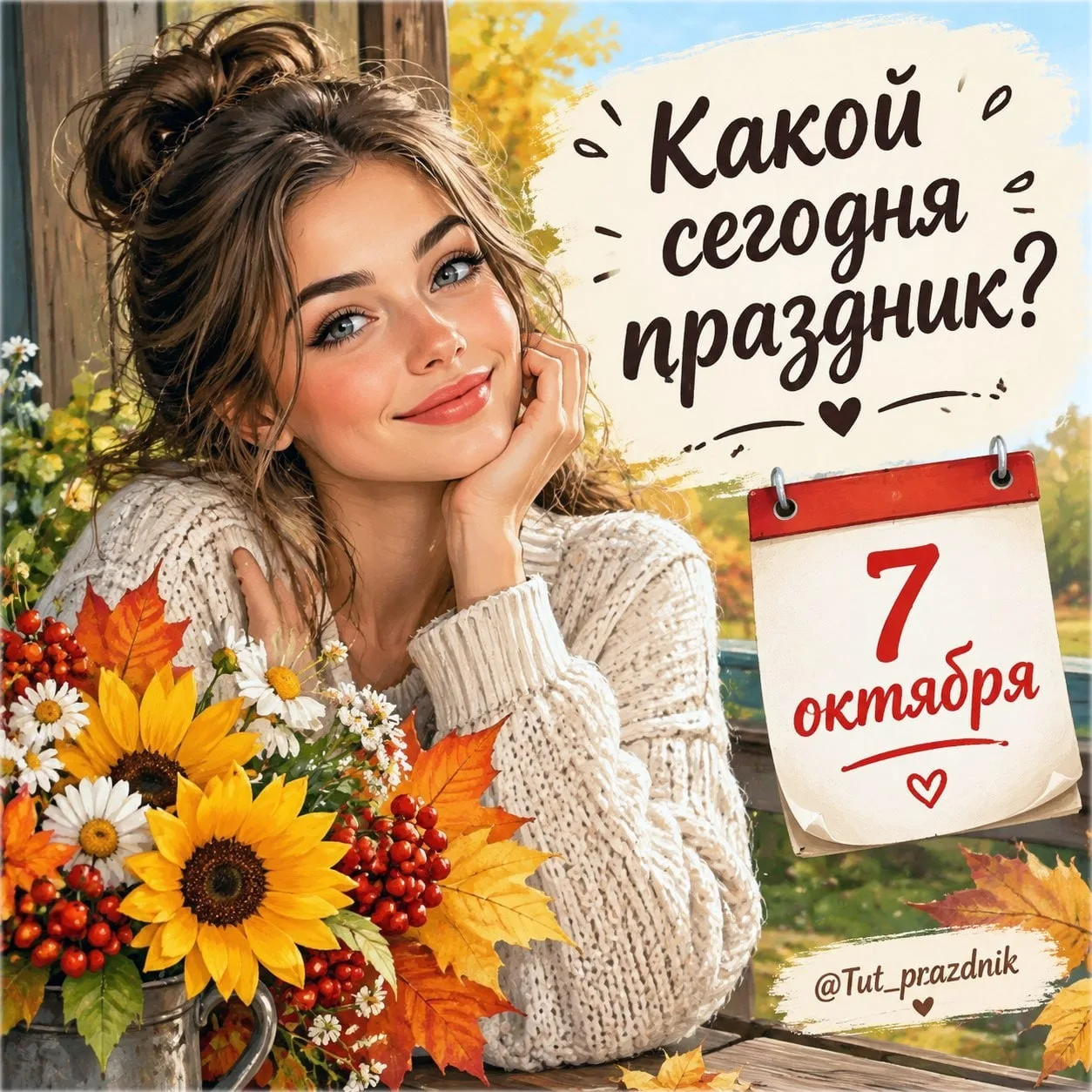 🗓 7 октября – отмечается 21 праздник.