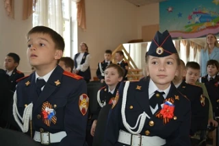 В нашей школе прошёл праздничный концерт, посвящённый Дню Победы в Великой Отечественной войне. Это 