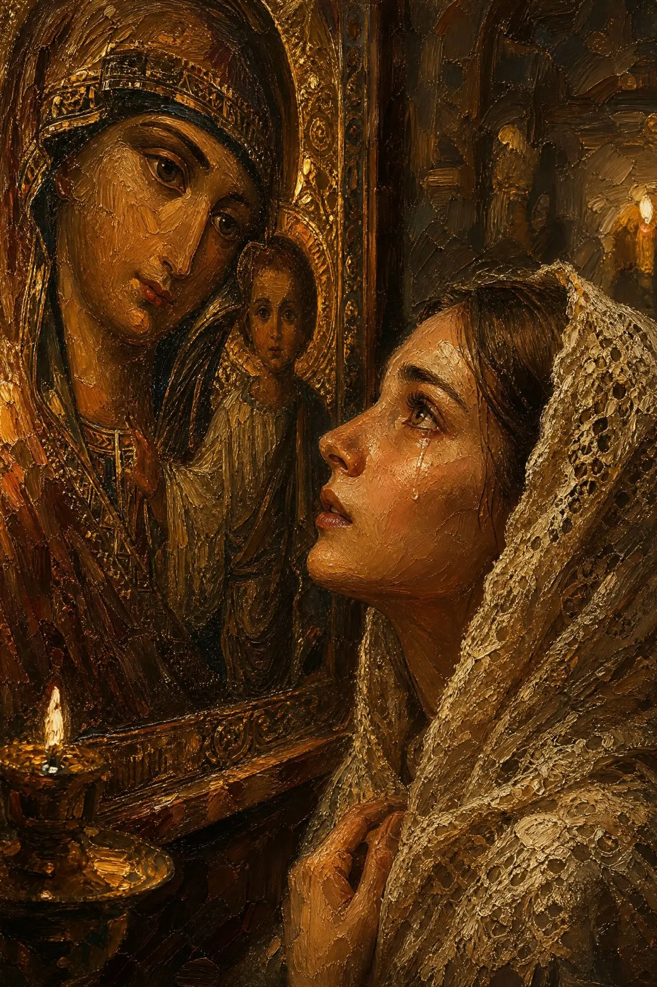 __Молитва матери о детях своих разгоняет всех бесов от них (беса пьянства, беса курения...