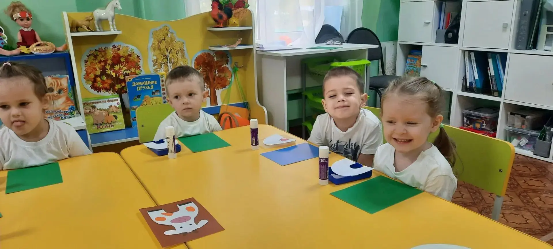 Тема недели: «Домашние животные» в группе «Колобок» 🐮