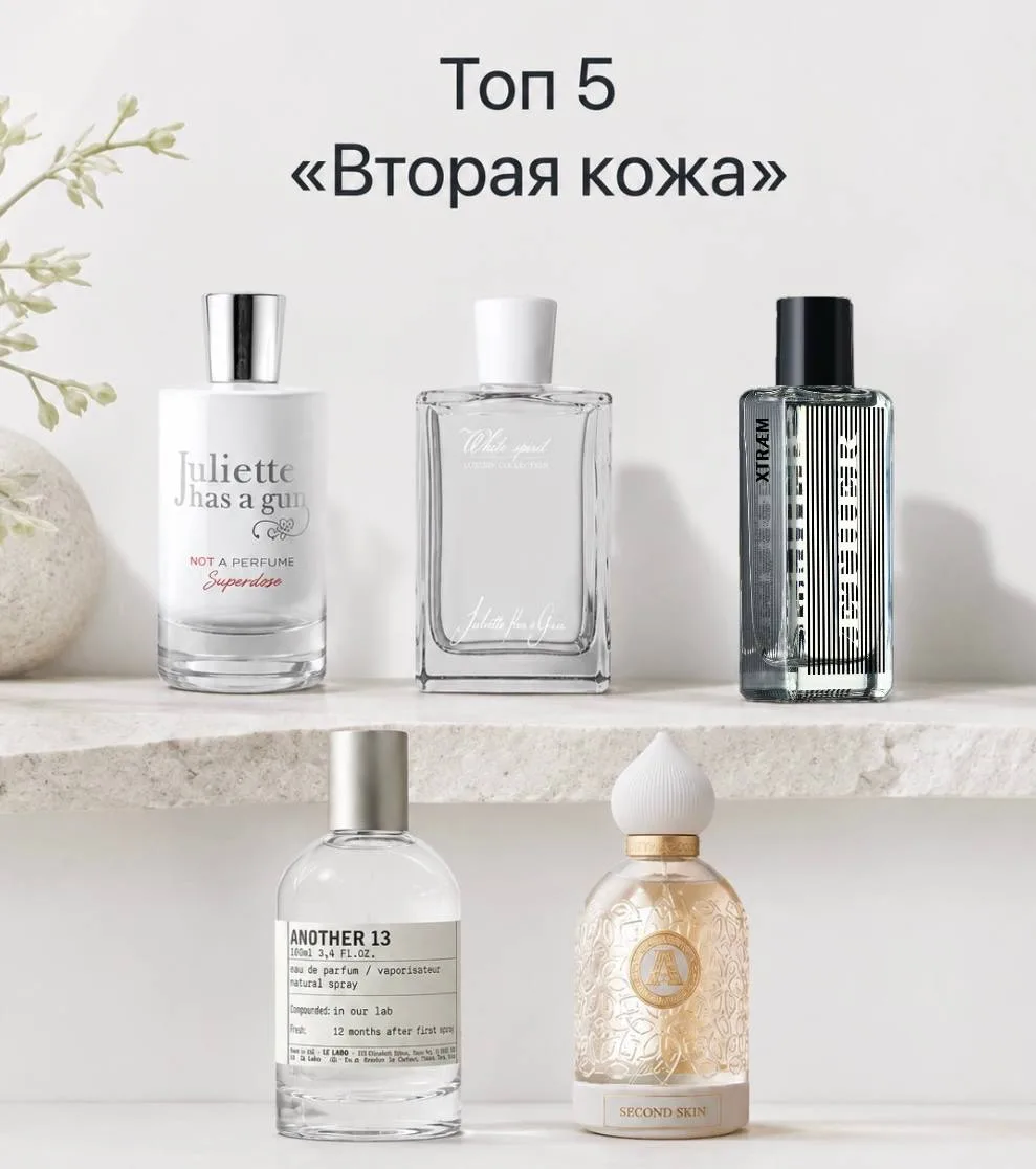 Топ 5 ароматов «вторая кожа» 

1. Not A Perfume Superdose — на коже раскрывается теплом, деревом и л